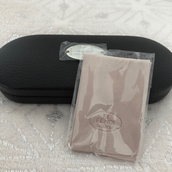 Fendi Lilac Rose Rectangle Eyeglasses 51 Mn Lens - Picture 5 of 8